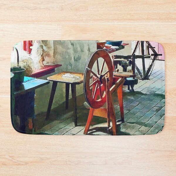 Item preview, Spinning Wheel Near Window designed and sold by Susan Savad.