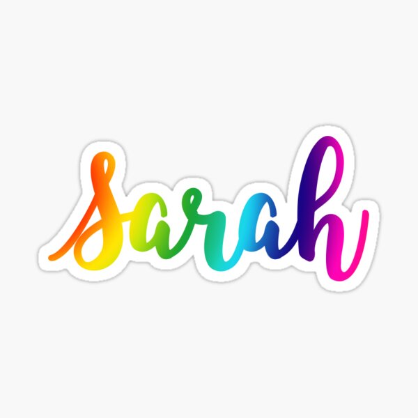 Sarah Name Gifts Merchandise Redbubble