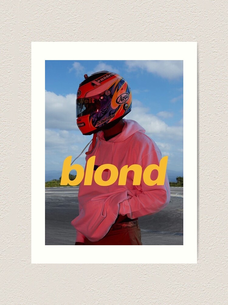Alternate view of Frank Ocean Blond Art Print