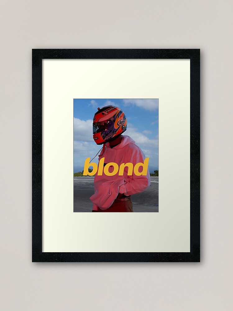 Alternate view of Frank Ocean Blond Framed Art Print