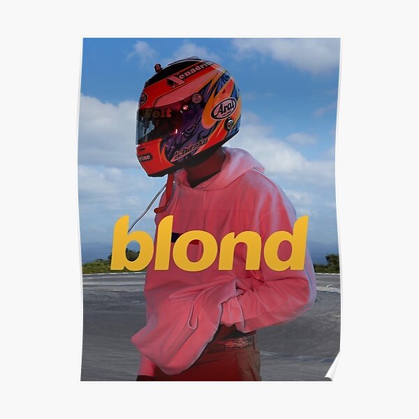 Frank Ocean Blond Poster