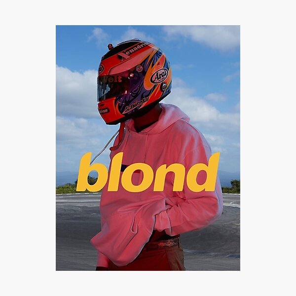 Frank Ocean Blond Photographic Print