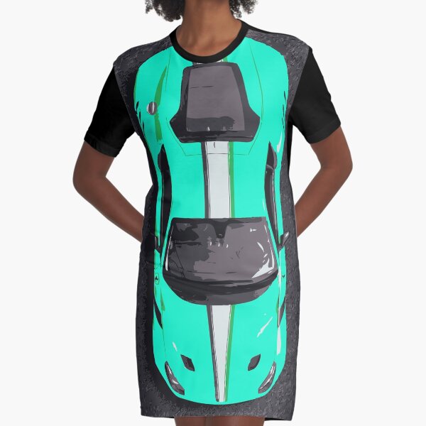 Ferrari F12 TDF Graphic T-Shirt Dress