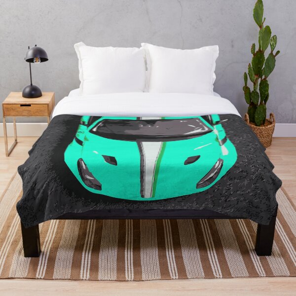 Ferrari F12 TDF Throw Blanket