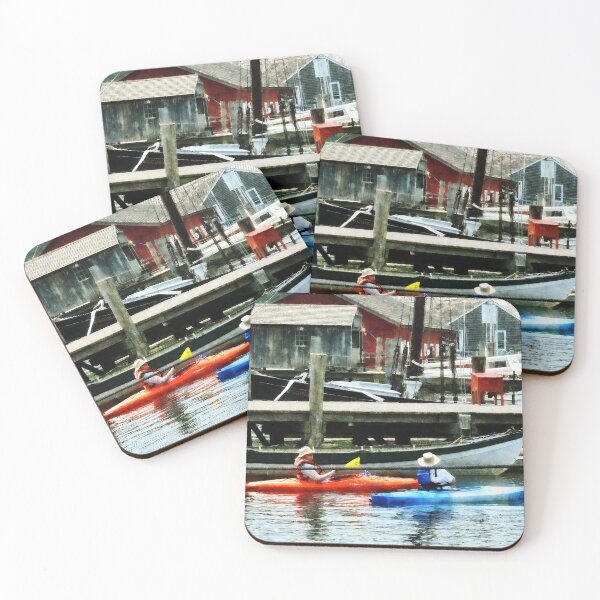 Item preview, Orange And Blue Kayaks designed and sold by Susan Savad.