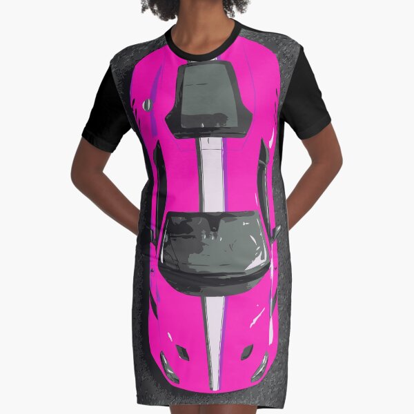 Ferrari F12 TDF Graphic T-Shirt Dress
