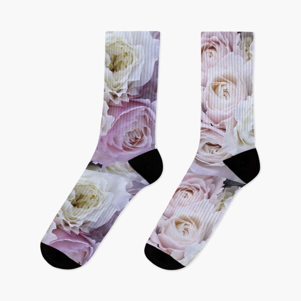 Item preview, Blush Pink & White Romantic Roses  designed and sold by newburyboutique.