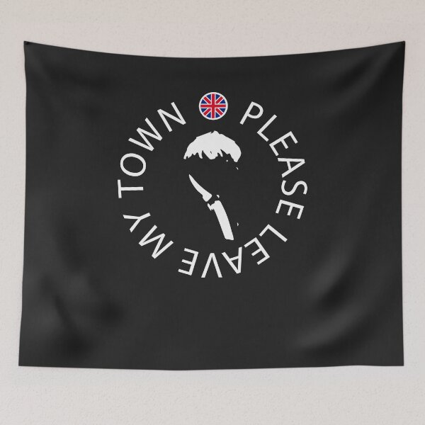 Item preview, British Flag Please Leave My Town No Deal Brexit designed and sold by deichmonster.