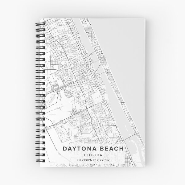 Artikelvorschau, Karte von Daytona Beach entworfen und verkauft von Kara515.