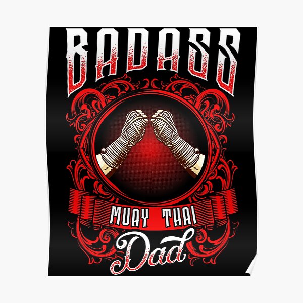 Posters Sur Le Theme Muay Thai Citation Redbubble