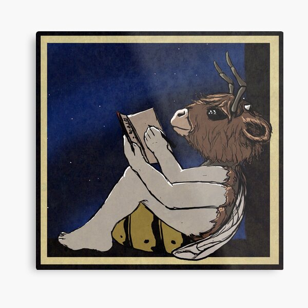 Marilyn's Diary (square) Metal Print