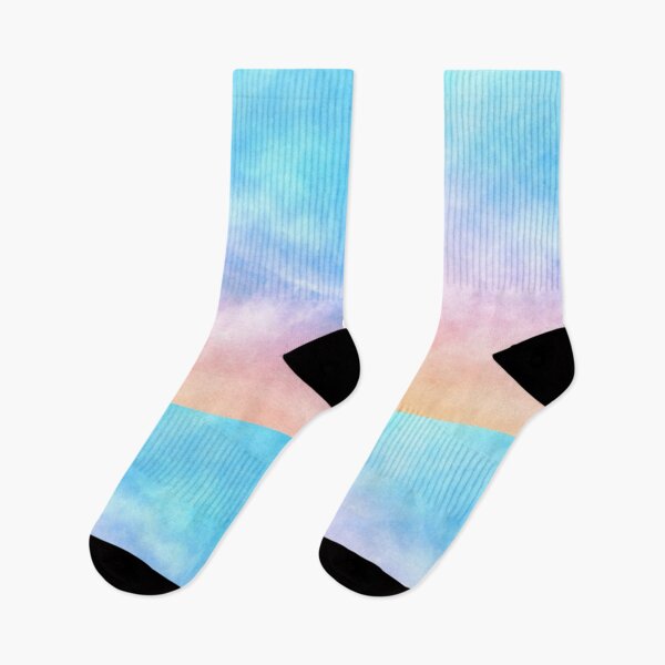 Item preview, Pastel Rainbow Watercolor Clouds designed and sold by newburyboutique.