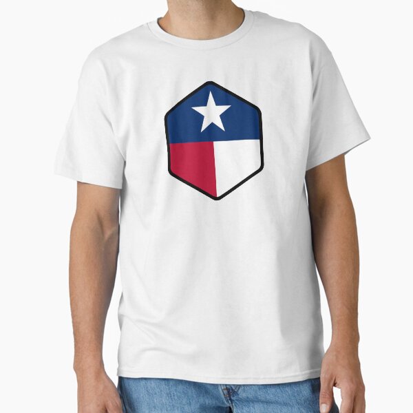 Item preview, Texagon (Texas flag hexagon) designed and sold by samvschantz.