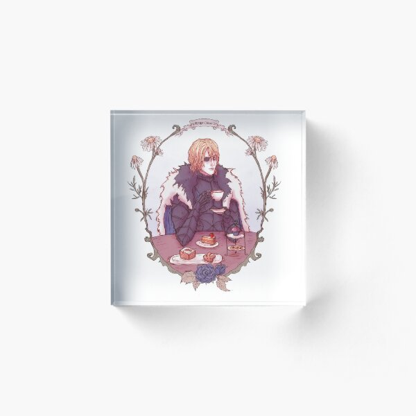 Teatime with Dimitri Acrylic Block