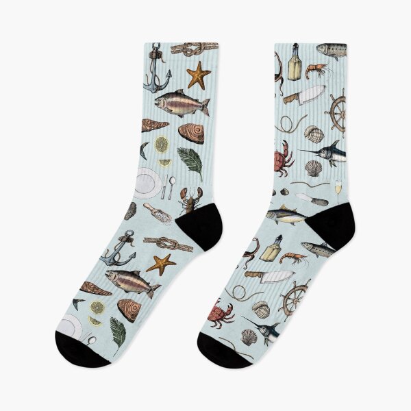 Item preview, Blue Nautical Pattern  designed and sold by newburyboutique.