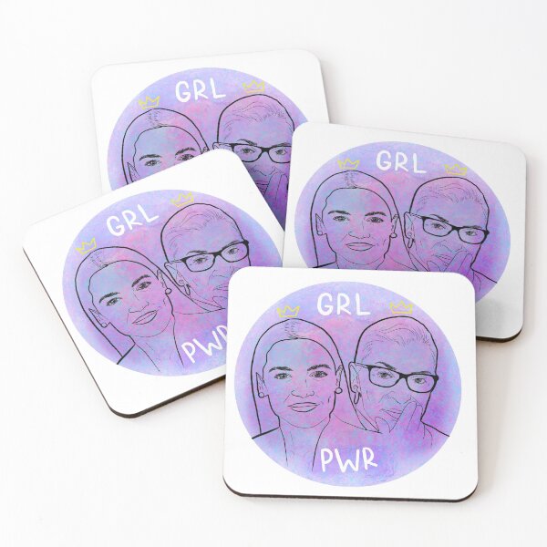 Item preview, AOC & RBG GRL PWR designed and sold by oddwatt.