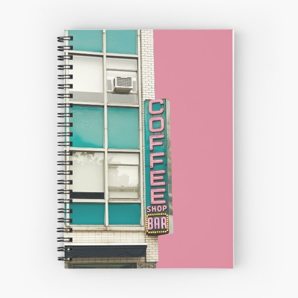 Item preview, New York Coffee Shop on Pink designed and sold by Brooke T Ryan Photographic Art.