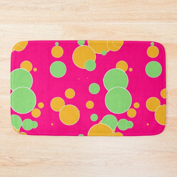 Item preview, vintage fantasy mint and orange dots designed and sold by Filigranas Digitales.
