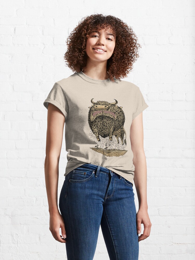 Alternate view of Crete Bull Classic T-Shirt