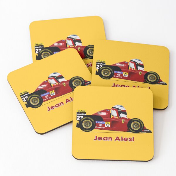 Item preview, Jean Alesi - 412T2 car.toon designed and sold by JageOwen.