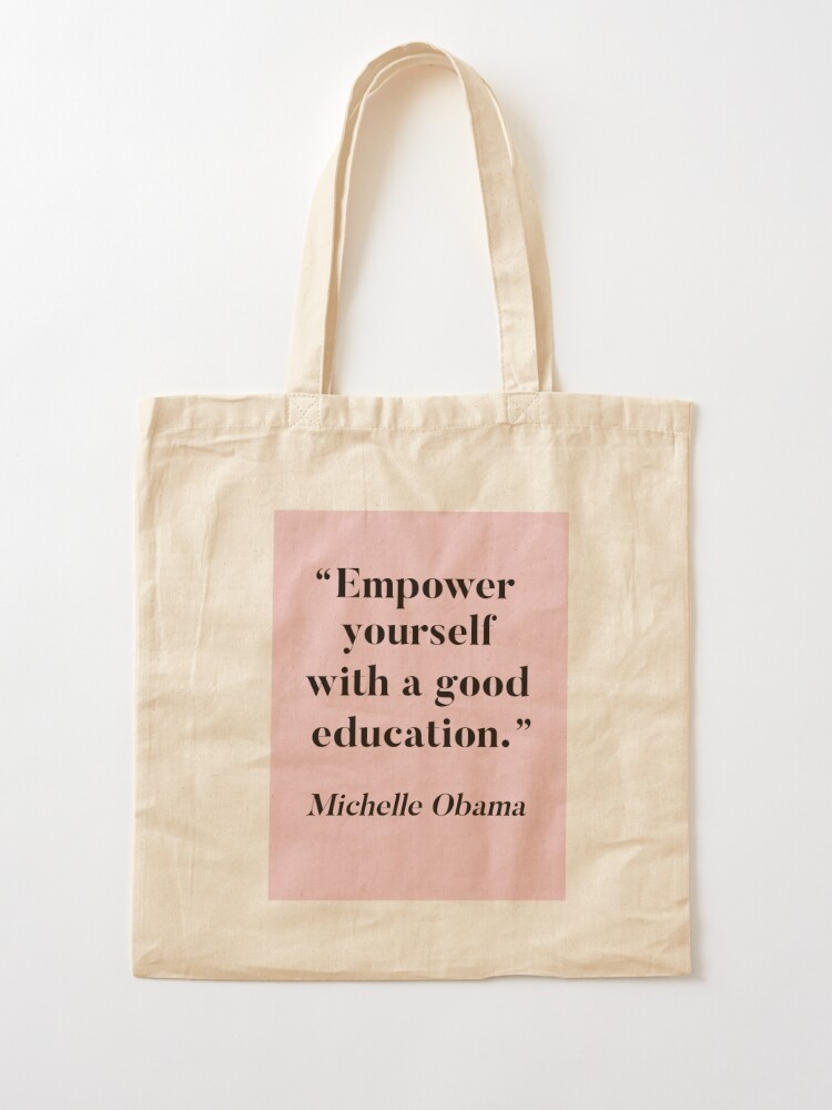 michelle obama tote bag