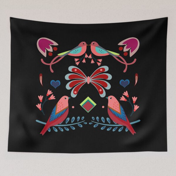 Item preview, Folk composition with birds  designed and sold by FK-UK.