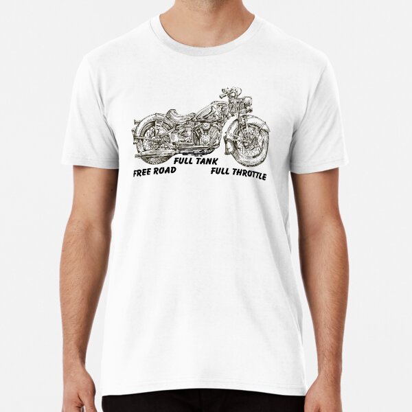 Motorrad Strichzeichnung Geschenke Merchandise Redbubble
