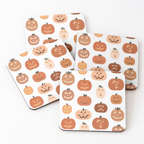 Item preview, jack o' lanterns. (white variant) designed and sold by tandemsy.