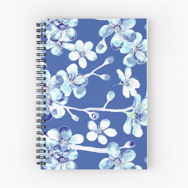 Item preview, Flor de cerezo azul y blanca, chinoiserie, interiores estilo Hamptons. designed and sold by MagentaRose.