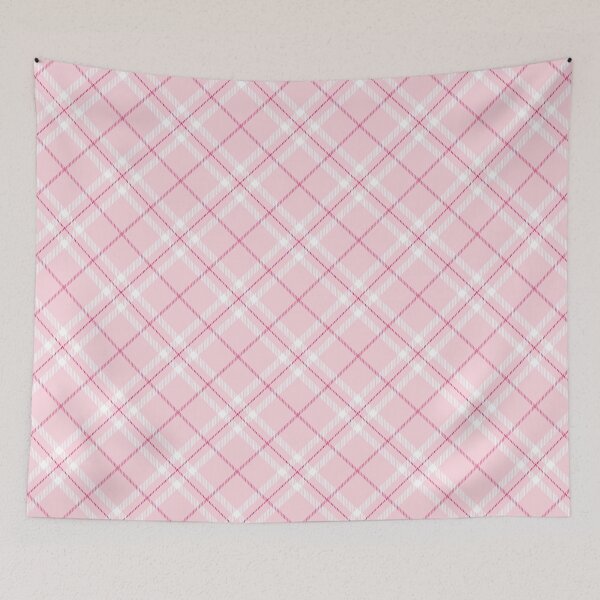 Item preview, Blush Pink Plaid Pattern designed and sold by newburyboutique.