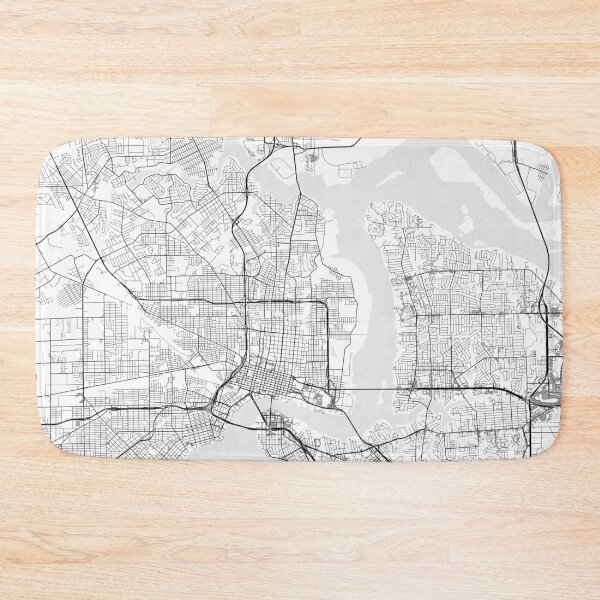 Item preview, Jacksonville FL Map designed and sold by Kara515.