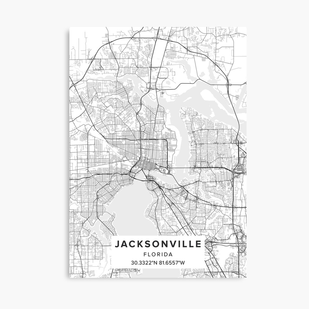 Home & Living Wall Hangings Jacksonville Poster Jacksonville ...