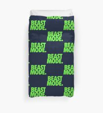 BEAST MODE. - Electric Green Duvet Cover