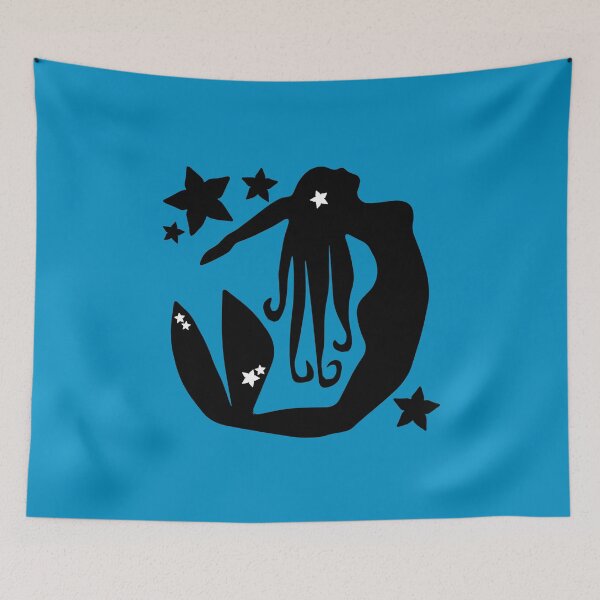 Item preview, Mermaid Reaching for the Stars designed and sold by Carrie Potter.