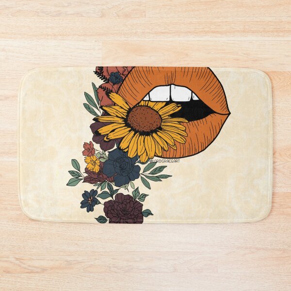 Item preview, Floral Open Mouth- Peach Marble designed and sold by LordGraceArt.