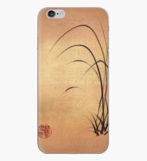 Lyrical Dreams - original sumie ink brush pen Zen drawing by Rebecca Rees iPhone Case