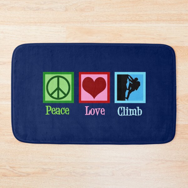 Item preview, Peace Love Rock Climbing designed and sold by Epic Love Designs.
