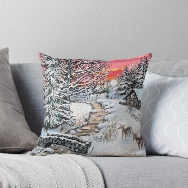 Item preview, rosy winter sunrise designed and sold by LoreLeft27.