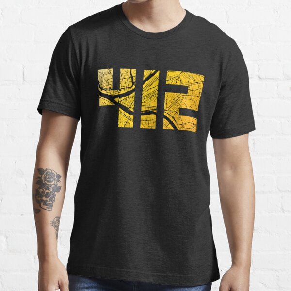 Pittsburgh Sports Teams 412 Essential T-Shirt for Sale by zllabnny