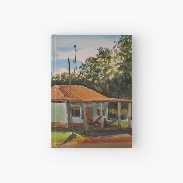 Guest House in Maya Itza Hardcover Journal