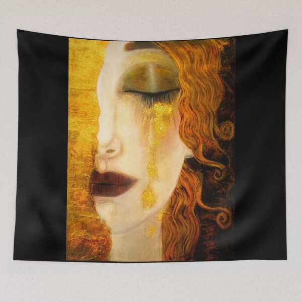 Item preview, Freya's Crying Viking Lore pretty woman designed and sold by Glimmersmith.