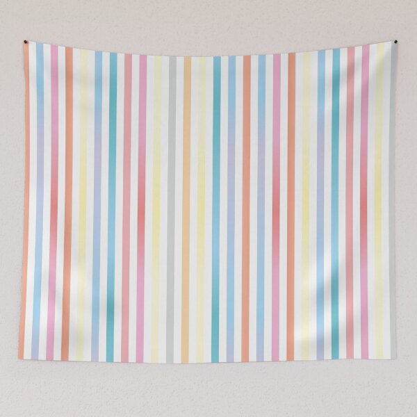 Item preview, Pastel Rainbow Stripes designed and sold by newburyboutique.