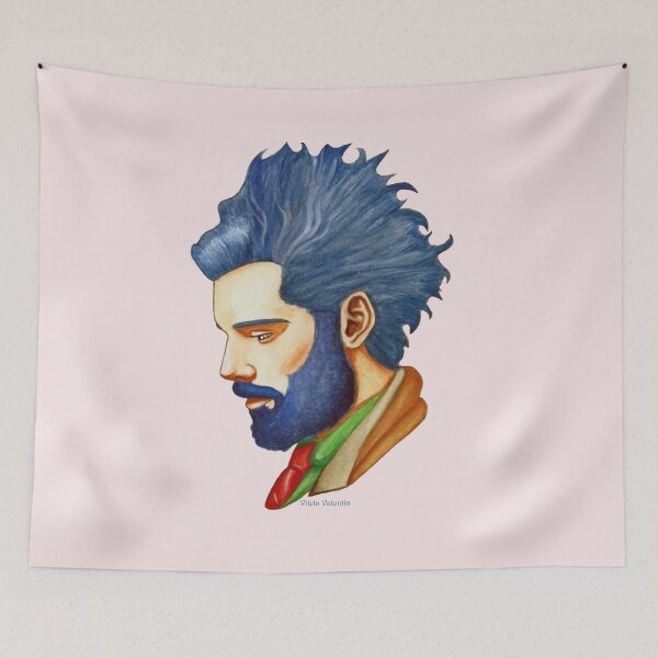 Item preview, Blue Hair designed and sold by Vilela Valentin.