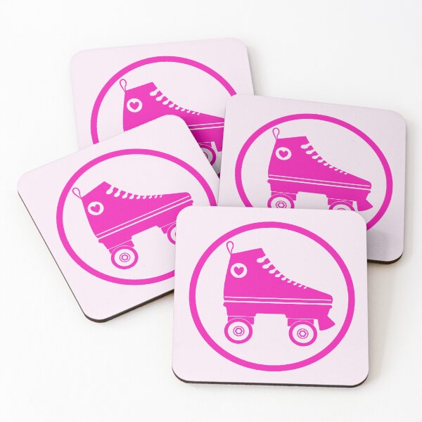 Item preview, Las chicas aman el patinaje sobre ruedas rosa designed and sold by JPColemonts.