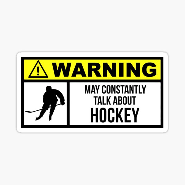 Ice Hockey Sticker