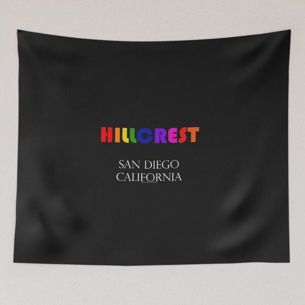 Item preview, Hillcrest San Diego California Rainbow Letters designed and sold by RDRiccoboni.