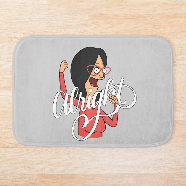 Linda Belcher Alright Bath Mat