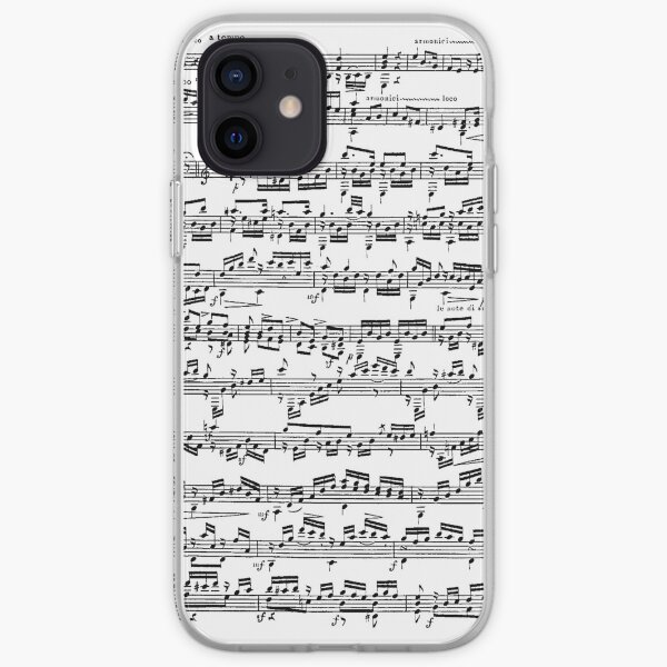 Sheet Music Phone Case iPhone Soft Case