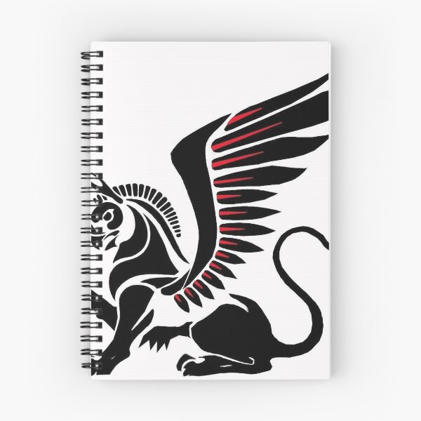 Item preview, Homa, Persian Griffin designed and sold by Nostalgic Art.