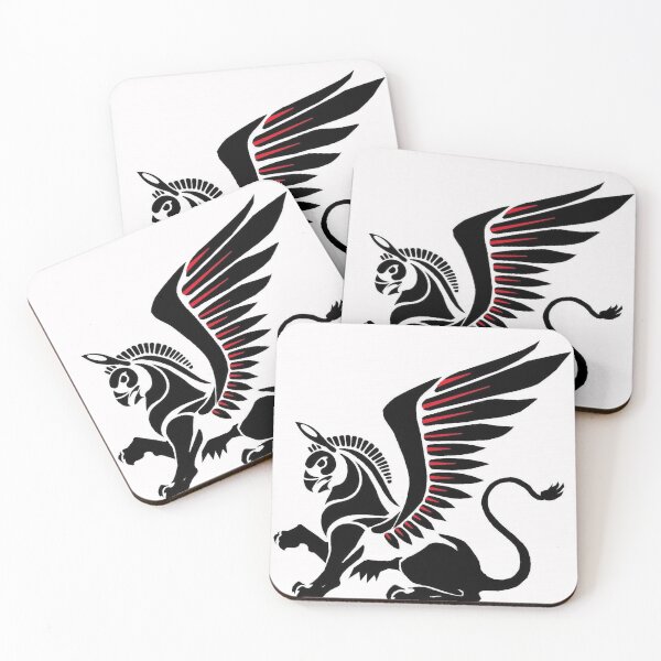 Item preview, Homa, Persian Griffin designed and sold by Nostalgic Art.